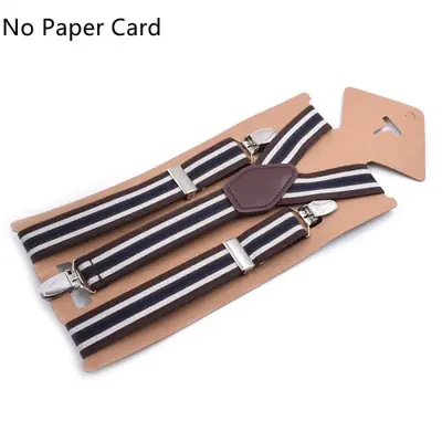 Image de Bretelles Élastiques Réglables - 3 Clips pour Pantalons Hommes & Femmes