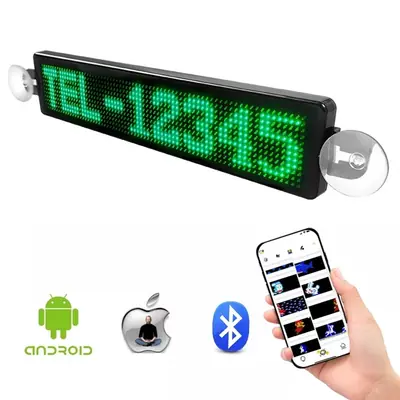 Image de Écran LED Programmable pour Voiture - Publicité Mobile
