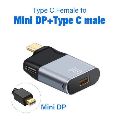 Immagine di Adattatore USB-C 4K 60Hz per HDMI, VGA, DP e RJ45