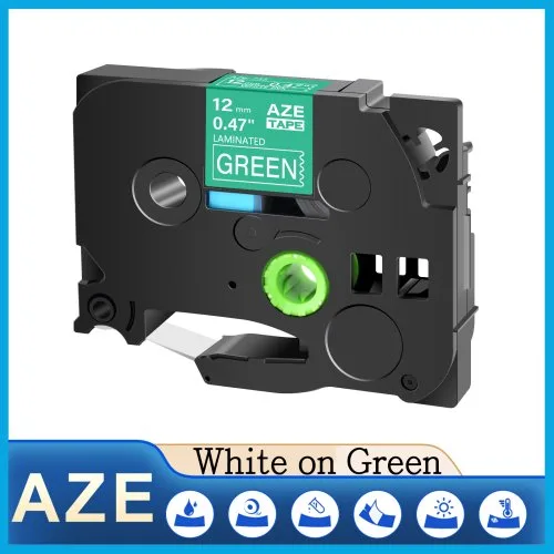 White on Green