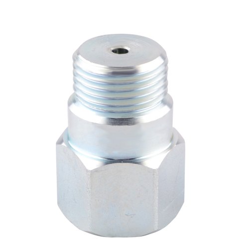 Imagen de Adaptador Universal de Expansión para Sensor de Oxígeno Automático de 34 mm, Estilo Corto, Rosca M18 x 1.5, Compatible con Sensores Lambda Rectos y Bung Fix CEL