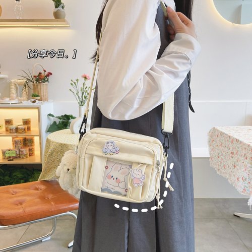 Imagen de Bolso Kawaii Transparente para Niñas y Mujeres, Modelo Itabag 2024, Bolso Cruzado Pequeño con Diseño Moderno y Estilo JK