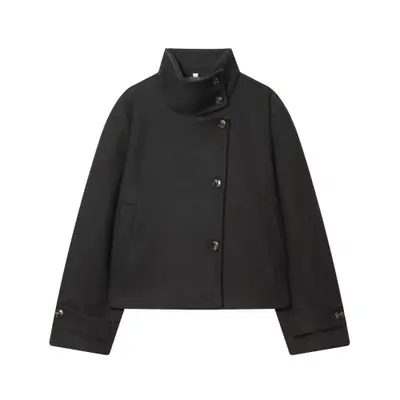 Image de Manteau Hiver Femme Col Montant - Style Simple & Élégant