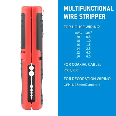 Pince Multifonction Dénudeur de Fil - Outil Pratique et Portable