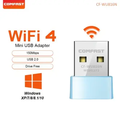 Image de Adaptateur WiFi USB 300 Mbps - Connexion Rapide & Stable