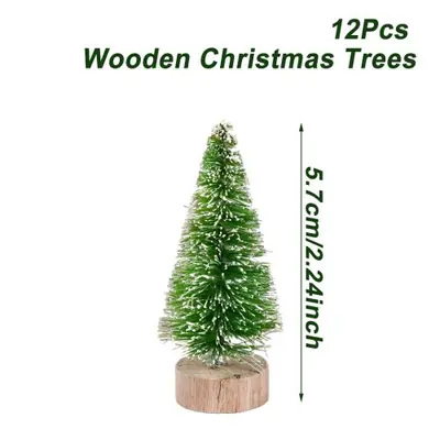 Image de Mini Arbre de Noël Design en Bois & Sisal