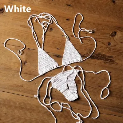 Image de Bikini Bohème Crocheté à la Main - Style Sexy & Élégant