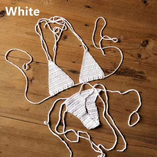 Image de Bikini Bohème Crocheté à la Main - Style Sexy & Élégant