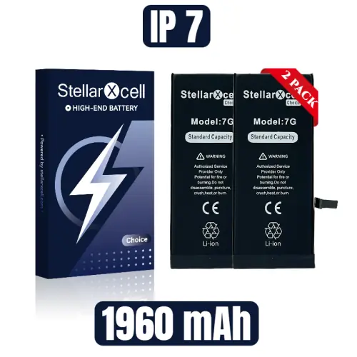 Image de Batterie pour iPhone de Remplacement - 2 Pièces