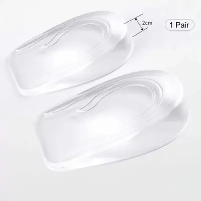 Image de Semelles Hauteur + Gel Silicone - Confort & Style