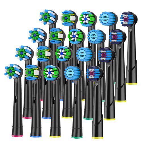 Imagen de Cabezales de Repuesto para Cepillos Eléctricos Oral-B: Pack de 4 Unidades, Compatible con Modelos Pro 500, 1000 y Otros