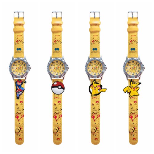 Immagine di Orologio da Polso Pokémon Pikachu per Bambini - Orologio al Quarzo con Design Animato, Accessorio Fashion per Ragazzi e Ragazze, Regalo Ideale per Compleanni