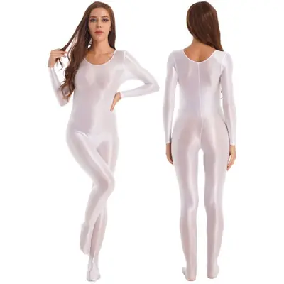 Body Brillant à Manches Longues - Look Élégant & Séduisant