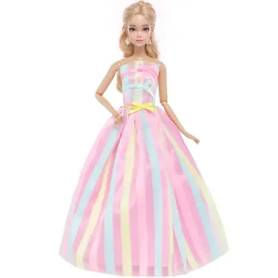 Robe de Soirée Élégante pour Poupée 30cm
