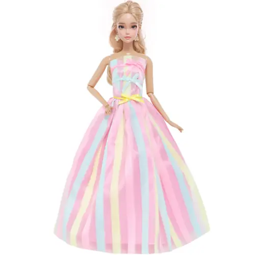 Image de Robe de Soirée Élégante pour Poupée 30cm