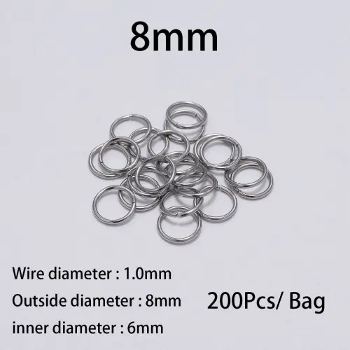 1.0 x 8mm 200 Stück