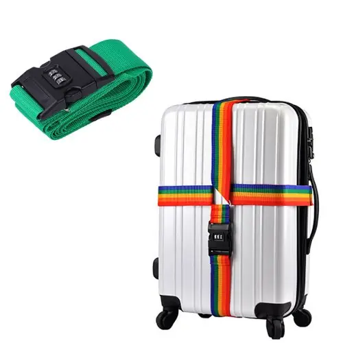 Image de Sangle de Bagage avec Verrou à Combinaison