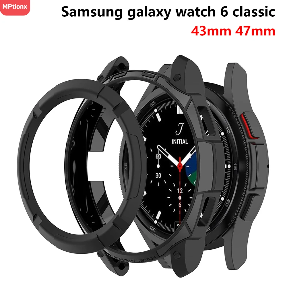 Bild von Schutzhülle für Samsung Galaxy Watch 6 Classic – Perfekter Schutz in TPU