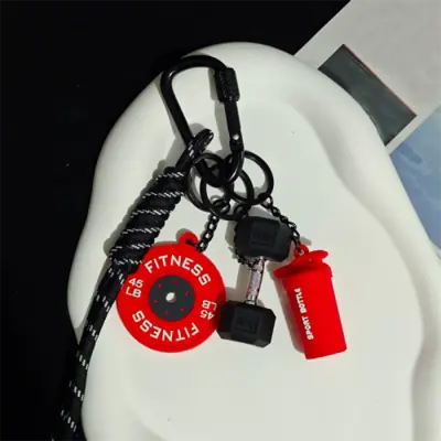 Image de Porte-clés Fitness Haltère - Cadeau Sportif Original