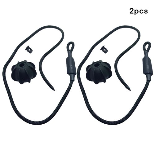 Imagen de Correas de Sujección para Maletero de Coche con Bola de Fijación - Cordón para Puerta Trasera y Organizador de Almacenamiento, Juego de 2 Unidades en Nailon Resistente