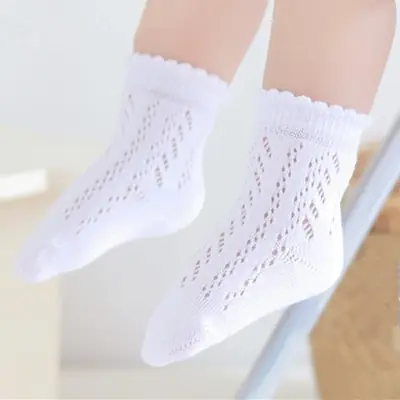 Chaussettes Bébé Coton Respirantes - Garçons & Filles 0-8 Ans