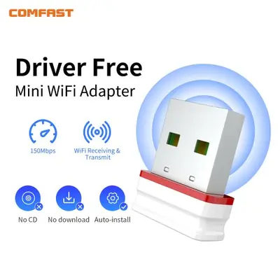 Image de comfast wifi 6 adaptateur ax600 mini usb adaptador 5ghz antenne para pc cle dongle 802 11ax carte réseau sans fil de rede pour 10 11