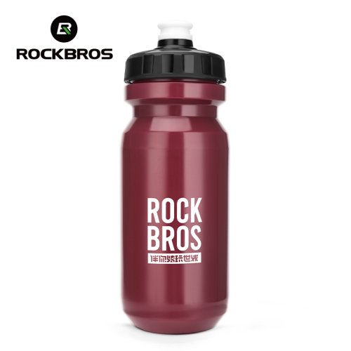 Imagen de ROCKBROS botella de agua para bicicleta 600ML PP taza deportiva hervidor de ciclismo al aire libre Camping senderismo apretar taza para bicicleta
