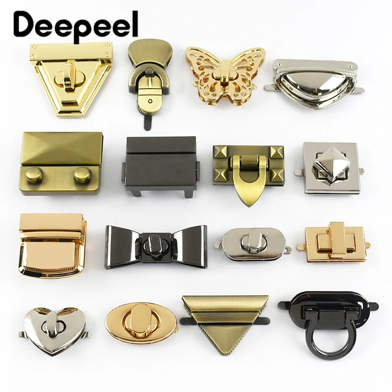 Bild von Edle Metallverschlüsse für Damen-Taschen – 2er Set