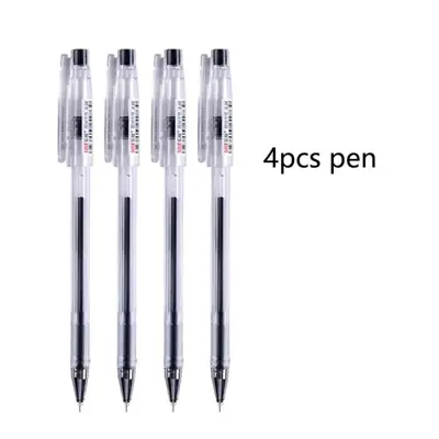 Image de Stylo Gel Ultra Fin 0,28mm - Encre Noire Haute Capacité