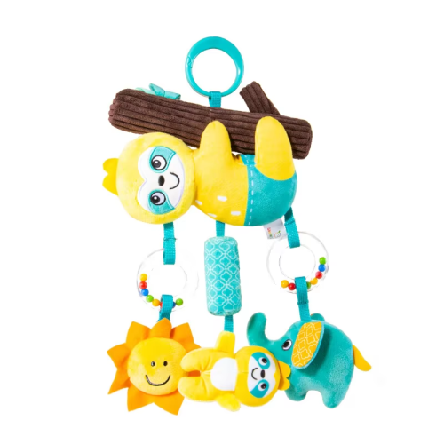 Image de Hochet Spiralé Musical pour Bébé - Jouet Suspendu Animé