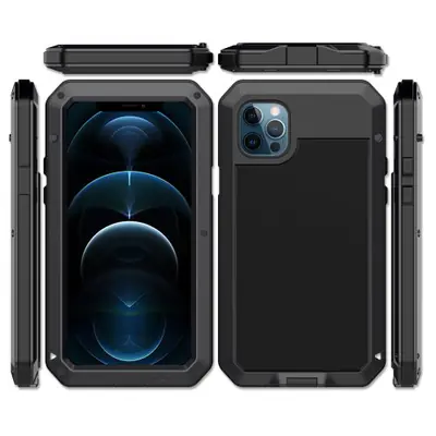 Image de Coque iPhone Ultra-Résistante en Métal