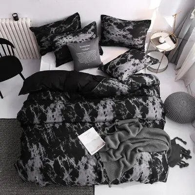 Image de Ensemble Literie 3 Pièces - Housse de Couette + Taies
