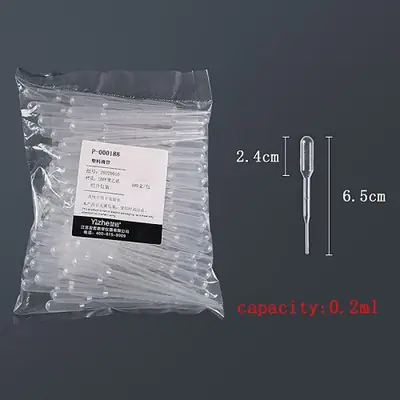 Image de Pipettes Graduées Jetables pour Résine Époxy