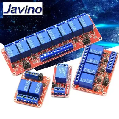 Image de Relais 8 Canaux DC 5V/12V/24V - Compatible Arduino & Raspberry Pi