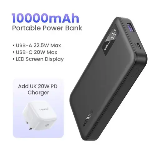 10000mAh chargeur UK
