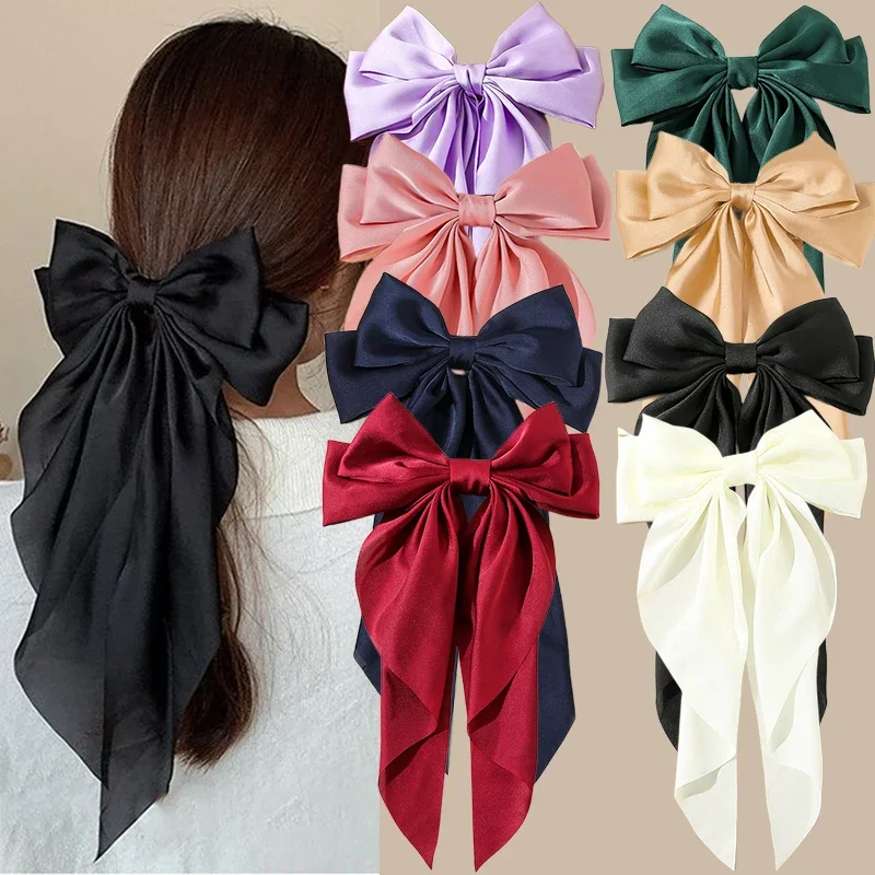 Pince à Cheveux Grande Nœud Papillon - Accessoire Tendance 2023