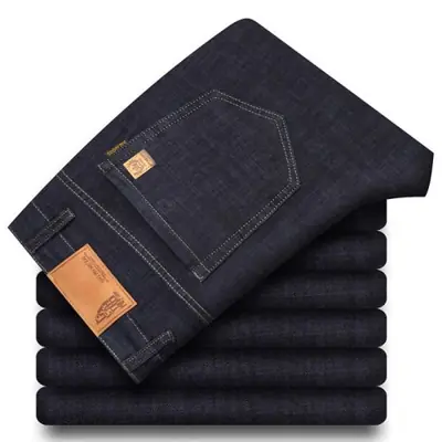 Image de Jeans Homme Bleu Clair Décontracté - Style Classique & Stretch