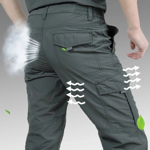 Image de Pantalon Cargo Homme Été - Léger & Multi-Poches