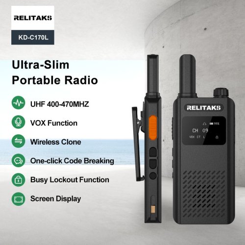 Imagen de Walkie Talkies PMR446 Recargables - Ideal para Restaurantes y Tiendas