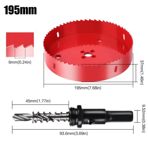195mm