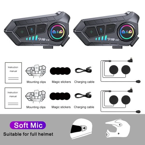 2PCS Soft Mic