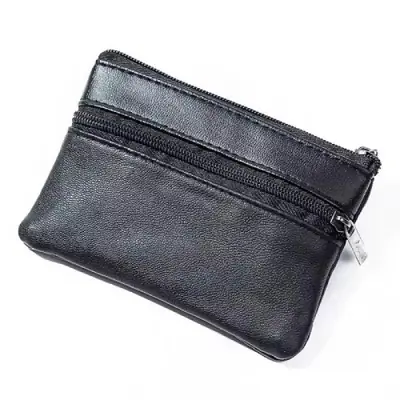 Image de Mini Portefeuille en Cuir pour Hommes et Femmes