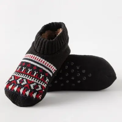 Image de Chaussettes de Sol Chauffantes & Antidérapantes - Confort Hiver
