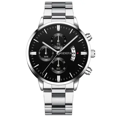 Image de Montre Homme Luxe Acier Inoxydable - Élégante & Précise