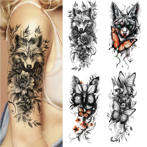 Bild von Stilvolle Temporäre Tattoos – Trendige Designs für Frauen & Mädchen