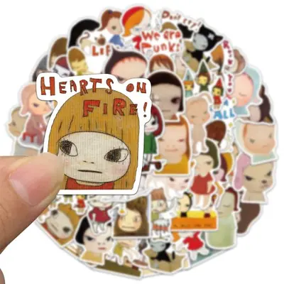 Image de Stickers Yoshitomo Nara - Mignons & Imperméables