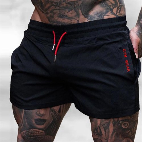 Bild von Schnell Trocknende Fitness-Shorts für Männer – Perfekt für Gym & Laufen