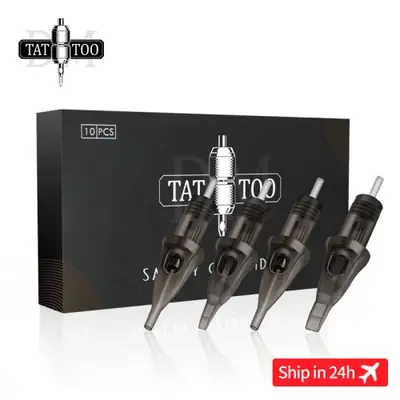Image de Aiguilles de Tatouage Jetables Stériles RL RS RM M1