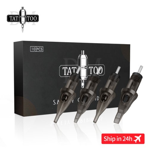 Imagen de Agujas de Tatuaje Descartables Estériles en Cartucho RL, RS, RM y M1 – Seguras y Listas para Usar con Máquinas de Tatuaje