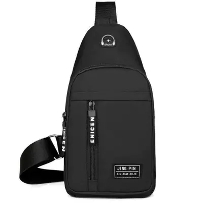 Image de Sac Bandoulière Mini Noir Homme - Élégant & Pratique